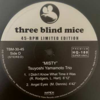 2LP Tsuyoshi Yamamoto Trio: Misty LTD 395139