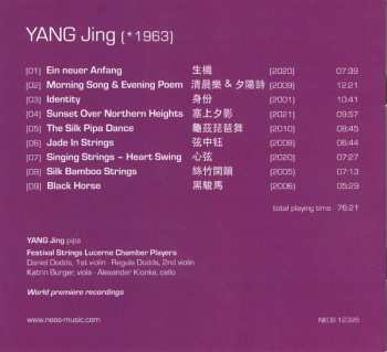 CD Yang Jing: Singing Strings - Identity (Music For String Quartet And Pipa) 567420