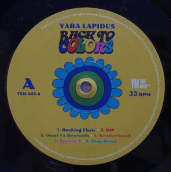 LP Yara Lapidus: Back To Colors 599690