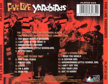 CD The Yardbirds: Five Live Yardbirds 647803