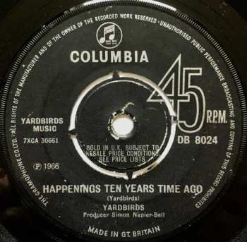 Album The Yardbirds: Happenings Ten Years Time Ago