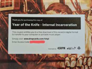 LP Year Of The Knife: Internal Incarceration  CLR 305739