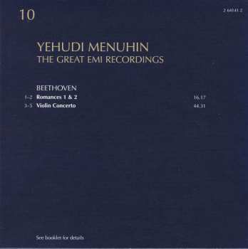 51CD/Box Set Yehudi Menuhin: The Great EMI Recordings 527293