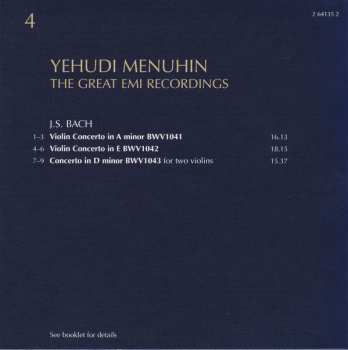 51CD/Box Set Yehudi Menuhin: The Great EMI Recordings 527293