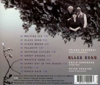 CD Yelena Eckemoff Trio: Glass Song 148383