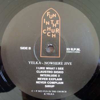 LP Yelka: Nowhere Jive LTD 582161