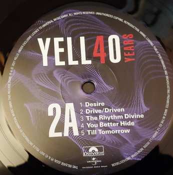 2LP Yello: Yell40 Years LTD 41118