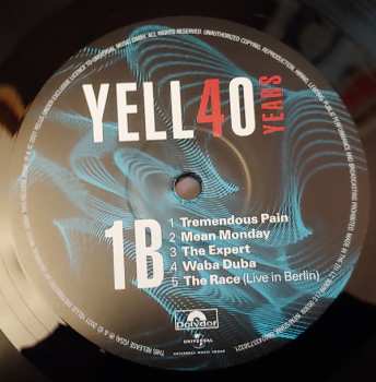 2LP Yello: Yell40 Years LTD 41118