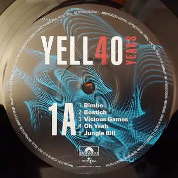 2LP Yello: Yell40 Years LTD 41118