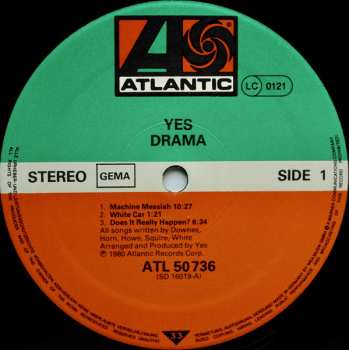 LP Yes: Drama 43189