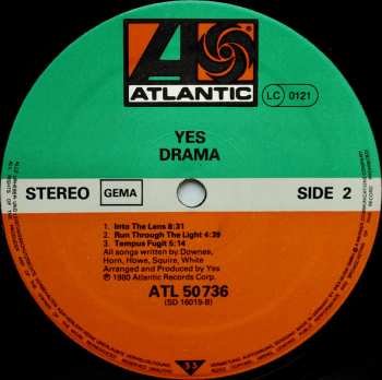 LP Yes: Drama 43189