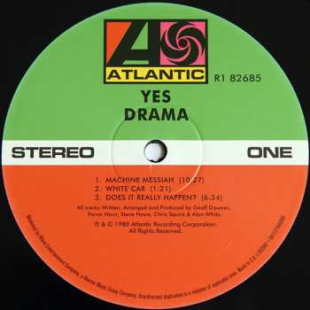 LP Yes: Drama 610498