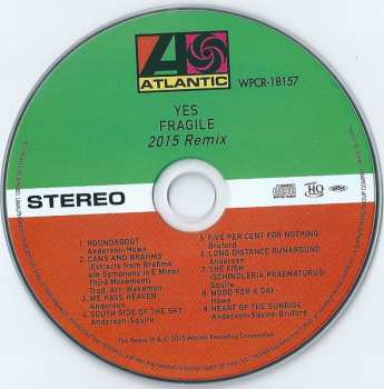 CD Yes: Fragile 651054