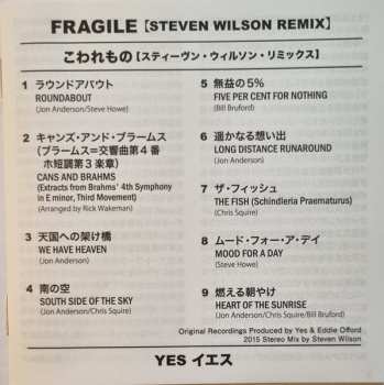 CD Yes: Fragile 651054