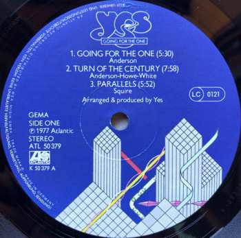 LP Yes: Going For The One 641956