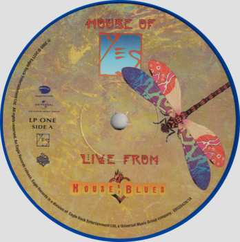 3LP Yes: House Of Yes: Live From The House Of Blues CLR | LTD 577156