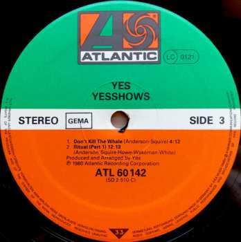 2LP Yes: Yesshows 644822