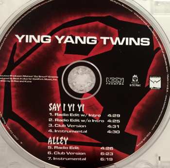 CD Ying Yang Twins: Say I Yi Yi b/w Alley 499361