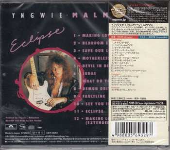 CD Yngwie Malmsteen: Eclipse 603803