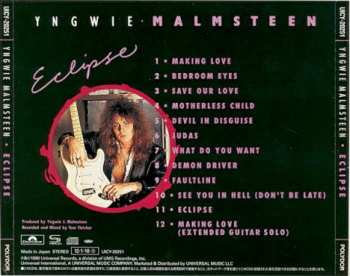 CD Yngwie Malmsteen: Eclipse 603803