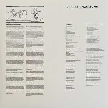 LP Yoko Ono: Warzone CLR | LTD 588538