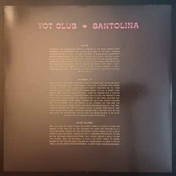 LP Yot Club: Santolina CLR | LTD 589265