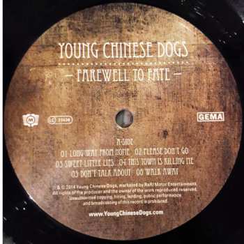 LP Young Chinese Dogs: Farewell To Fate 154869