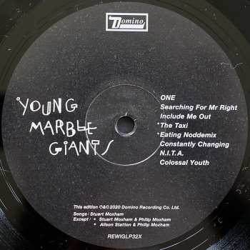 2LP/DVD Young Marble Giants: Colossal Youth / Loose Ends And Sharp Cuts 60562