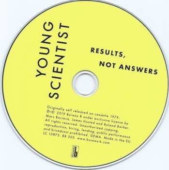 CD Young Scientist: Results Not Answers 544250