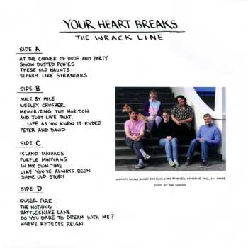 2LP Your Heart Breaks: The Wrack Line CLR 515334