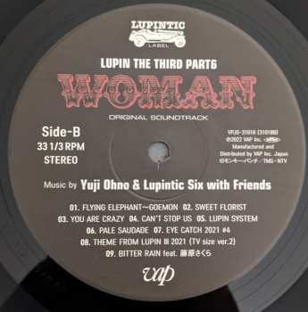 LP Yuji Ohno & Lupintic Six: Lupin The Third Part 6 Woman Original Soundtrack LTD 575498