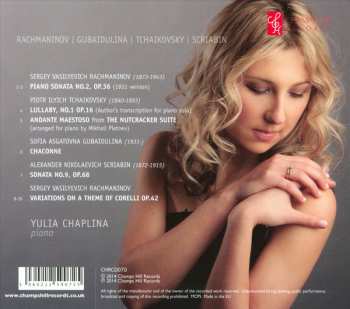 CD Yulia Chaplina: Rachmaninov︱Gubaidulina︱Tchaikovsky︱Scriabin 552184