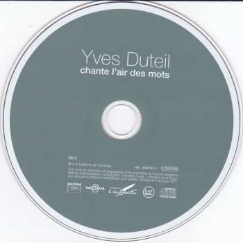 2CD Yves Duteil: Chante L'air Des Mots 355562