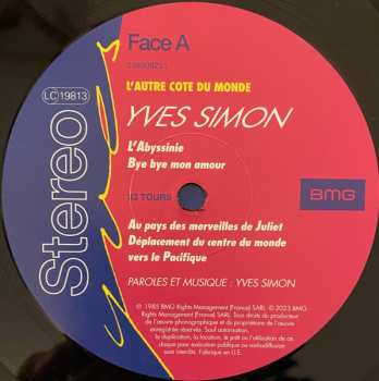 LP Yves Simon: L'autre Côté Du Monde 622750