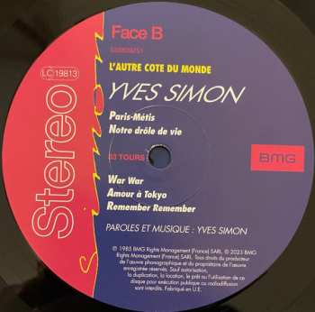 LP Yves Simon: L'autre Côté Du Monde 622750