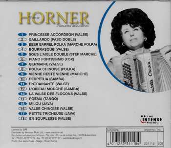 CD Yvette Horner: Princesse Accordéon 564814