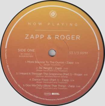 LP Zapp & Roger: Now Playing 551508