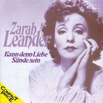 Album Zarah Leander: Kann Denn Liebe Sünde Sein