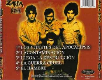 CD Zarpa: Los 4 Jinetes Del Apocalipsis 550308