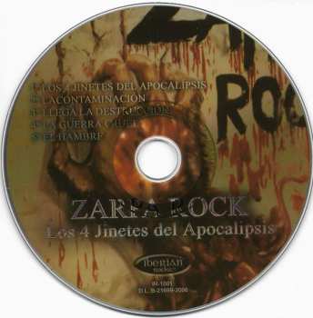 CD Zarpa: Los 4 Jinetes Del Apocalipsis 550308