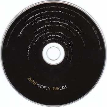 2CD Zazie: Made In Live 108678