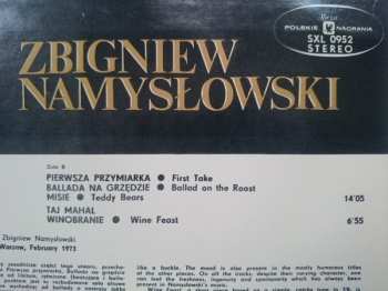 LP Zbigniew Namysłowski: Winobranie 644428