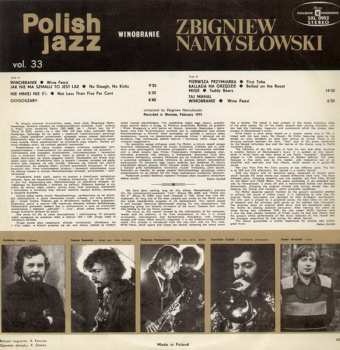 LP Zbigniew Namysłowski: Winobranie 644428