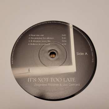 LP Zbigniew Preisner: It's Not Too Late 580996