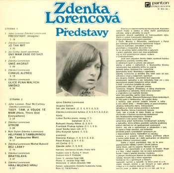 LP Zdenka Lorencová: Představy 515290