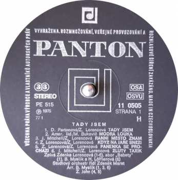 LP Zdenka Lorencová: Tady Jsem 42683