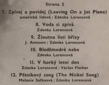 LP Zdenka Lorencová: Tady Jsem 588357