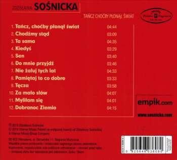 CD Zdzisława Sośnicka: Tańcz Choćby Płonął Świat 49082