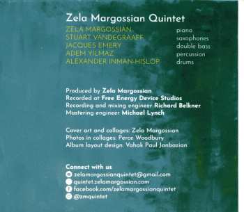 CD Zela Margossian Quintet: The Road 636525