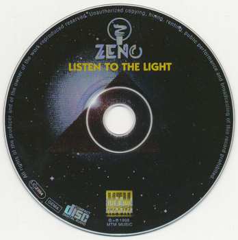 CD Zeno: Listen To The Light 91474